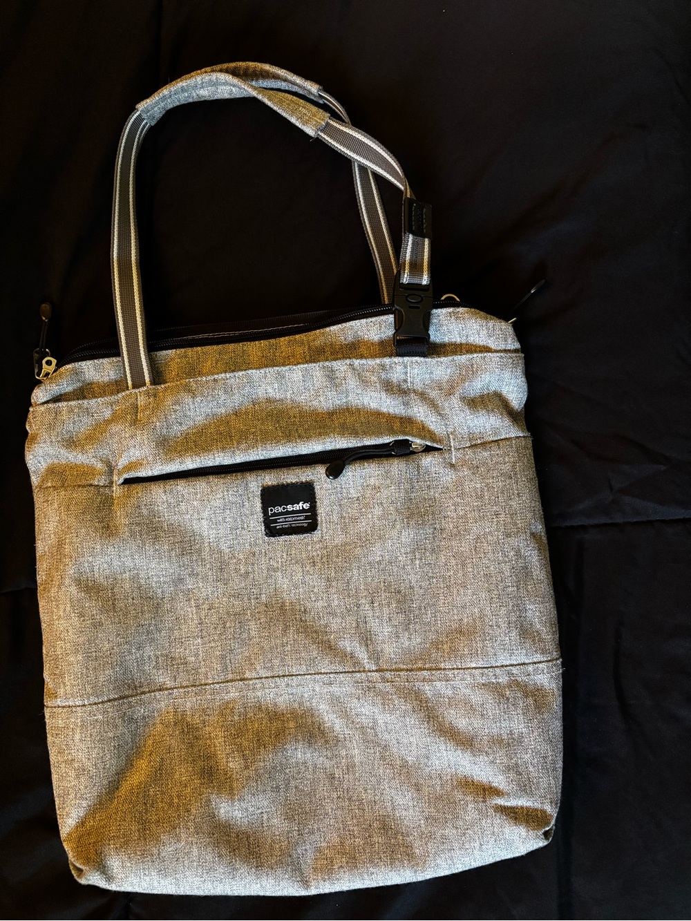 Pacsafe Gray Anti-Theft Tote Bag
